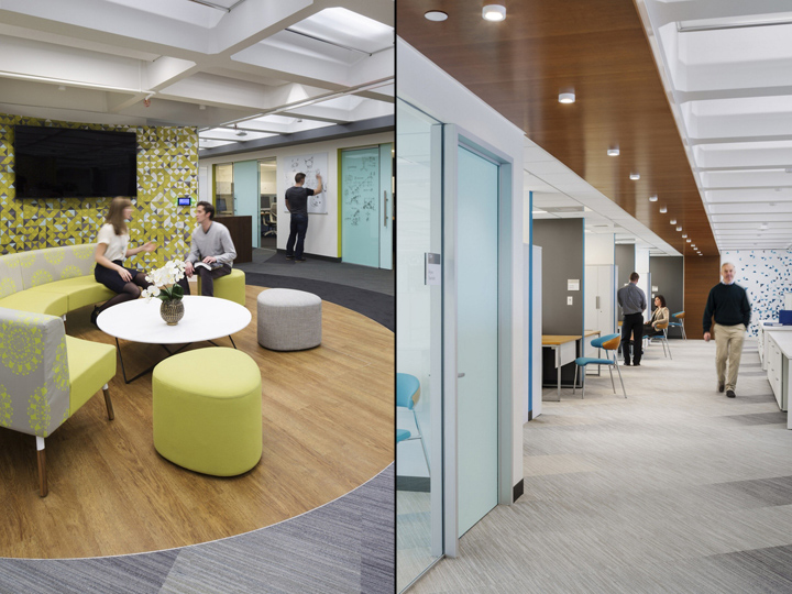 1000平米簡約風(fēng)格辦公室設(shè)計圖-第7張圖片-上海古都建筑設(shè)計集團(tuán)