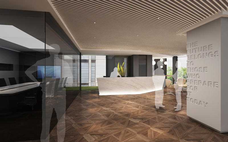 黃浦辦公室裝修SOHO復(fù)興廣場商務(wù)樓-第10張圖片-上海古都建筑設(shè)計(jì)集團(tuán)