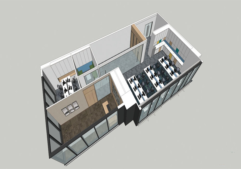 350平米兒童用品公司辦公空間設計-第5張圖片-上海古都建筑設計集團 350平米兒童用品公司辦公空間設計-第5張圖片-上海古都建筑設計集團