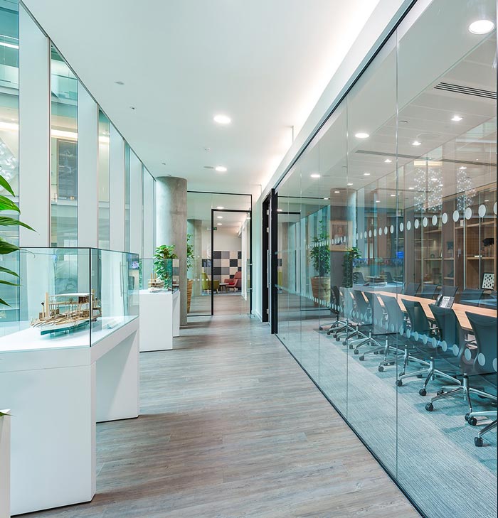 金山1300平集團辦公室裝修設計-第3張圖片-上海古都建筑設計集團