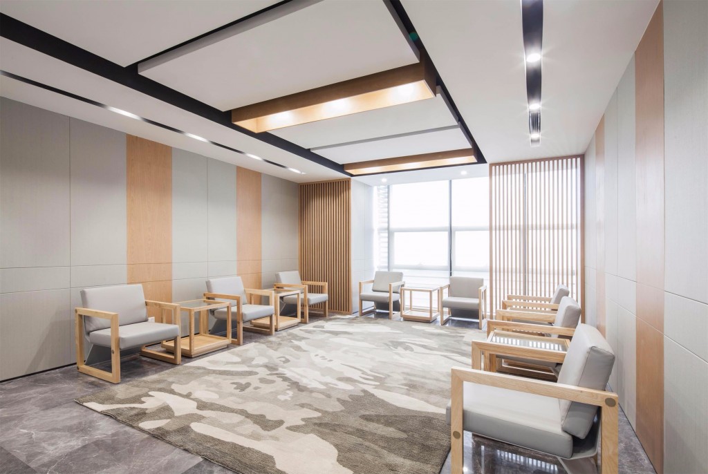 徐匯區(qū)投資有限公司辦公室裝修設(shè)計案例-第3張圖片-上海古都建筑設(shè)計集團(tuán)