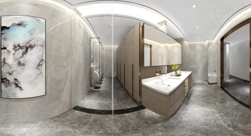 崇明島化工公司辦公室裝修設(shè)計案例-第2張圖片-上海古都建筑設(shè)計集團(tuán)