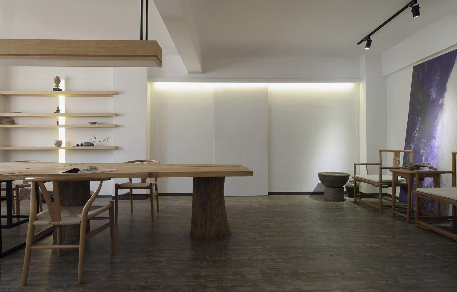 浦東新區(qū)160平辦公室裝修中式風(fēng)格設(shè)計-第2張圖片-上海古都建筑設(shè)計集團(tuán)