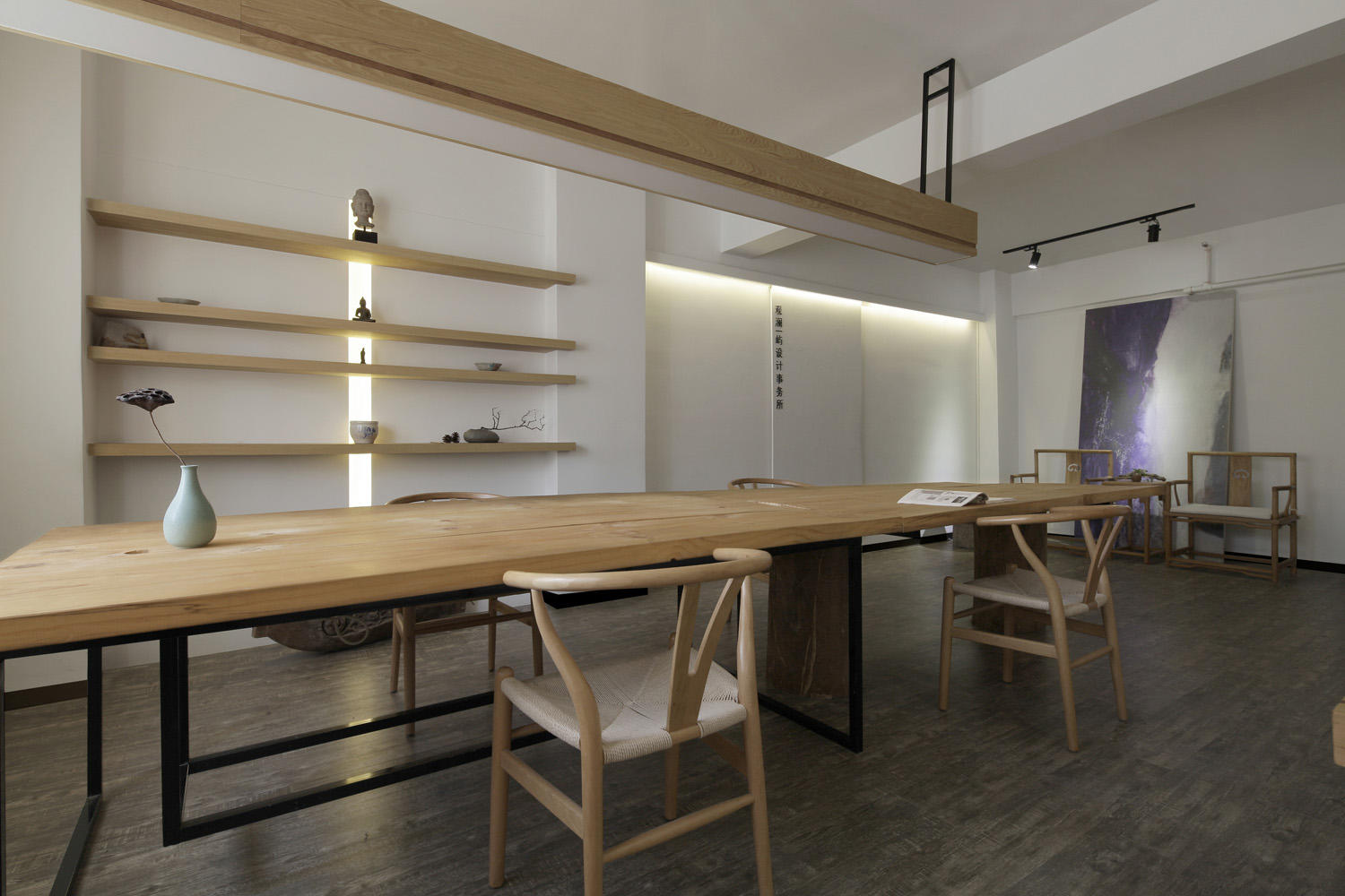 浦東新區(qū)160平辦公室裝修中式風(fēng)格設(shè)計-第4張圖片-上海古都建筑設(shè)計集團(tuán)