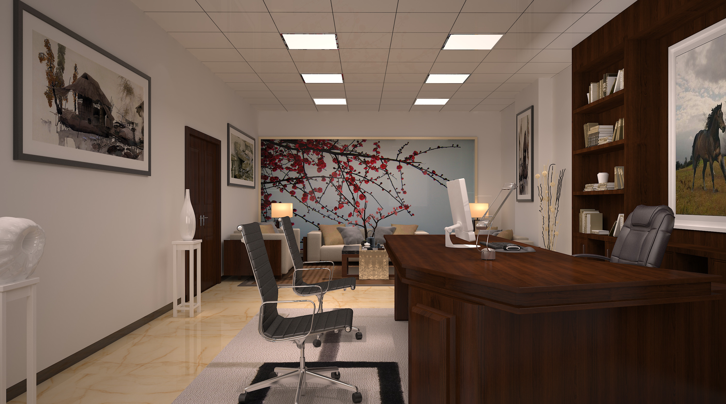 嘉定區(qū)辦公室裝修寫字樓裝修設(shè)計-第3張圖片-上海古都建筑設(shè)計集團