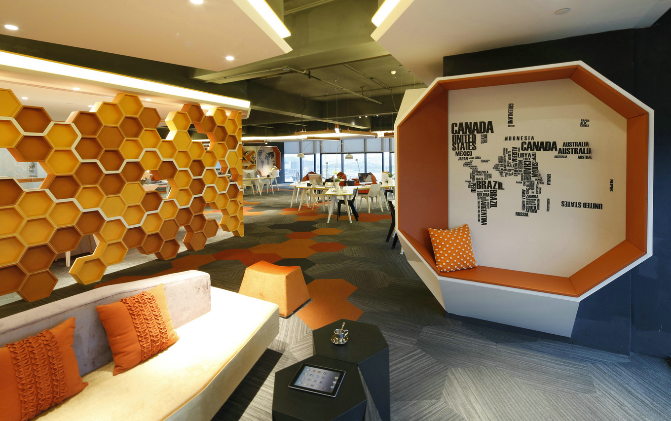 普陀區(qū)120平廣告公司辦公室裝修設(shè)計-第7張圖片-上海古都建筑設(shè)計集團(tuán)