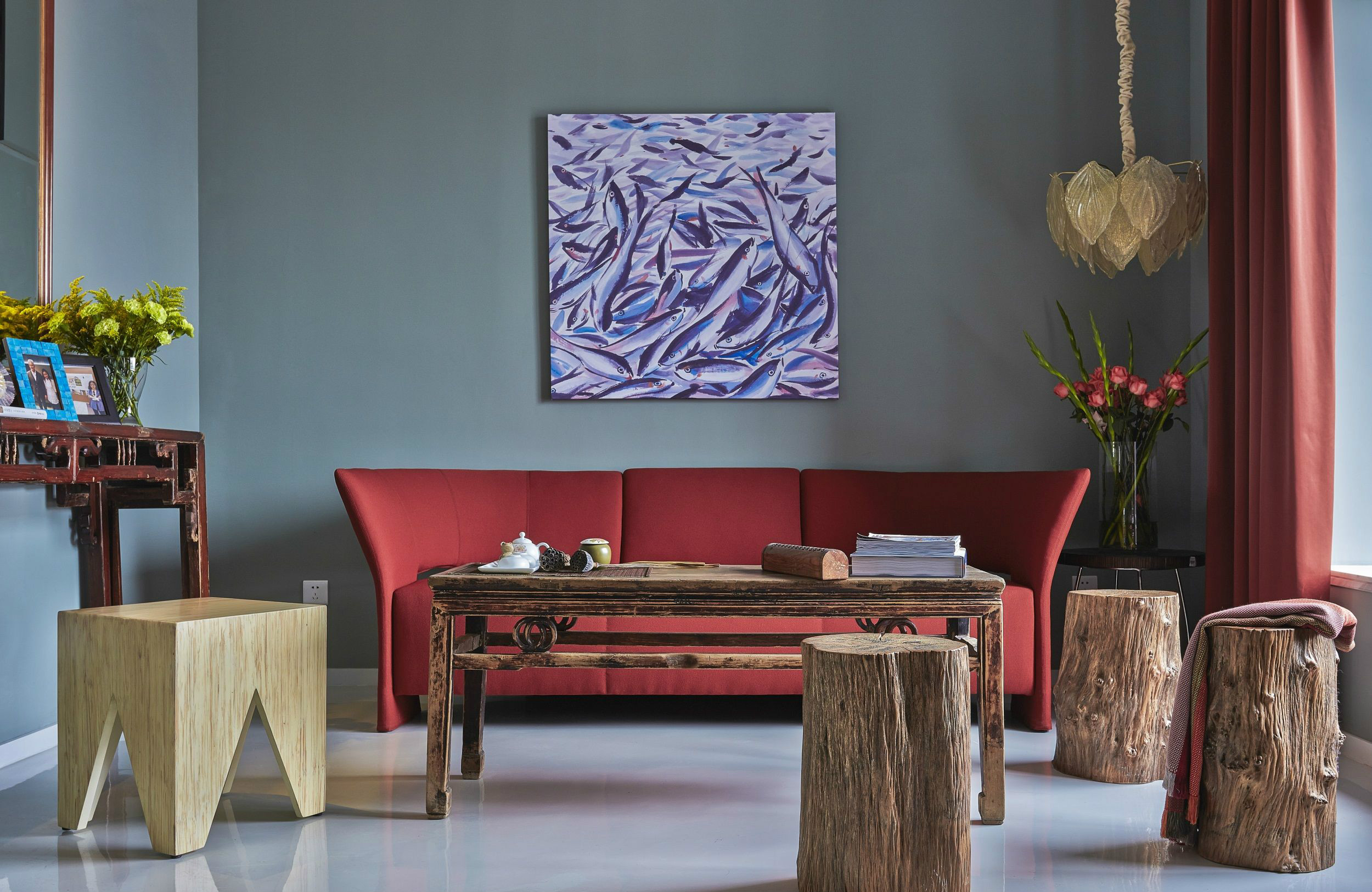 上海山洞風格辦公室裝修設(shè)計效果圖-第7張圖片-上海古都建筑設(shè)計集團