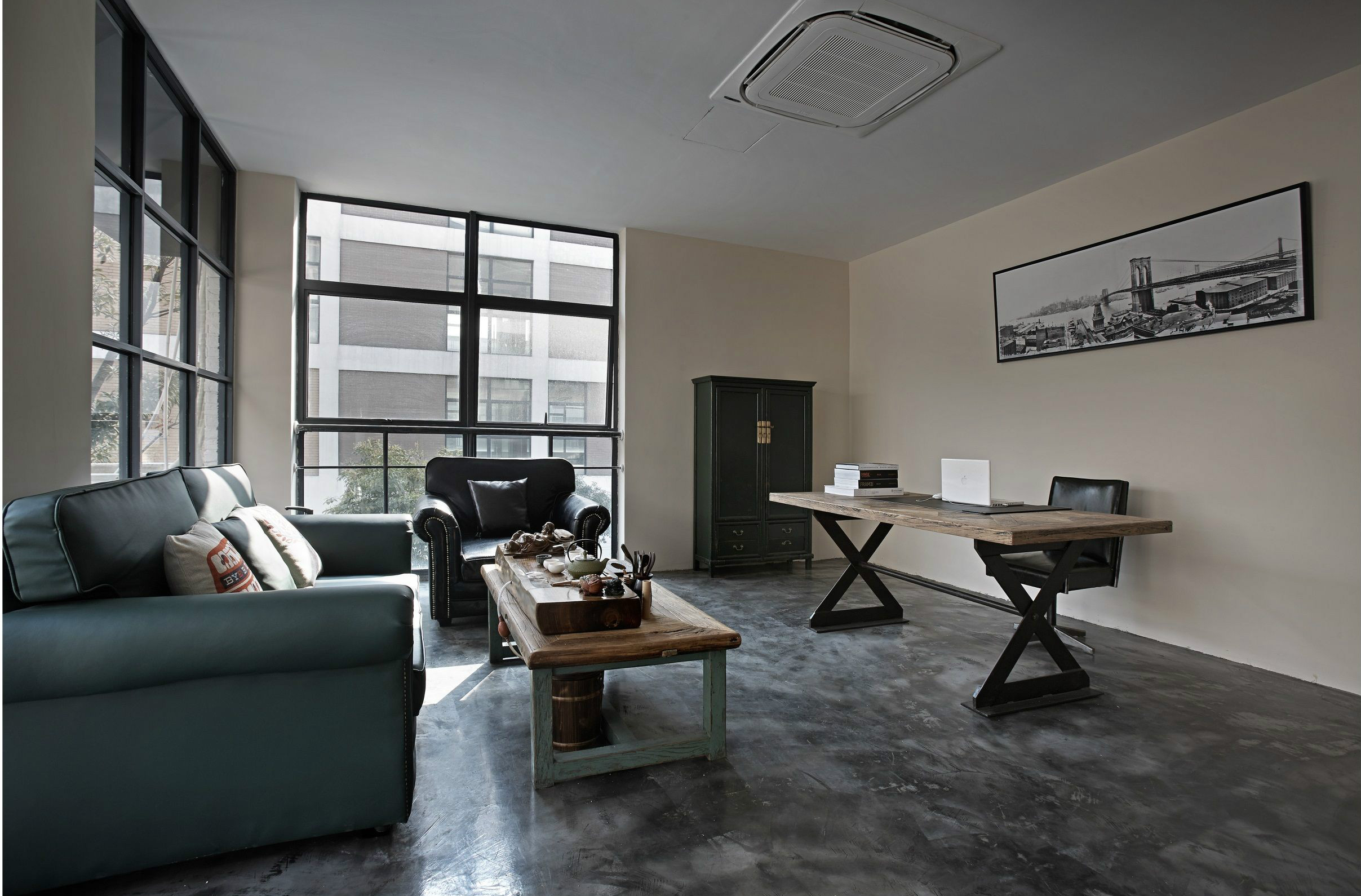 上海辦公室裝修英式風(fēng)格設(shè)計-第5張圖片-上海古都建筑設(shè)計集團(tuán)