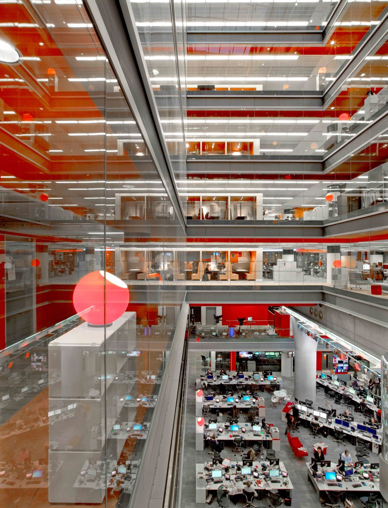 科技風(fēng)格辦公室裝修設(shè)計(jì)效果圖-第9張圖片-上海古都建筑設(shè)計(jì)集團(tuán)