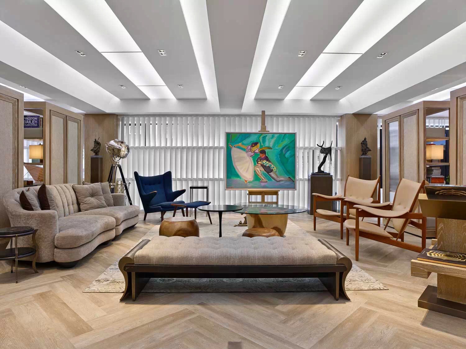 簡約圖書室辦公室裝修設(shè)計-第3張圖片-上海古都建筑設(shè)計集團