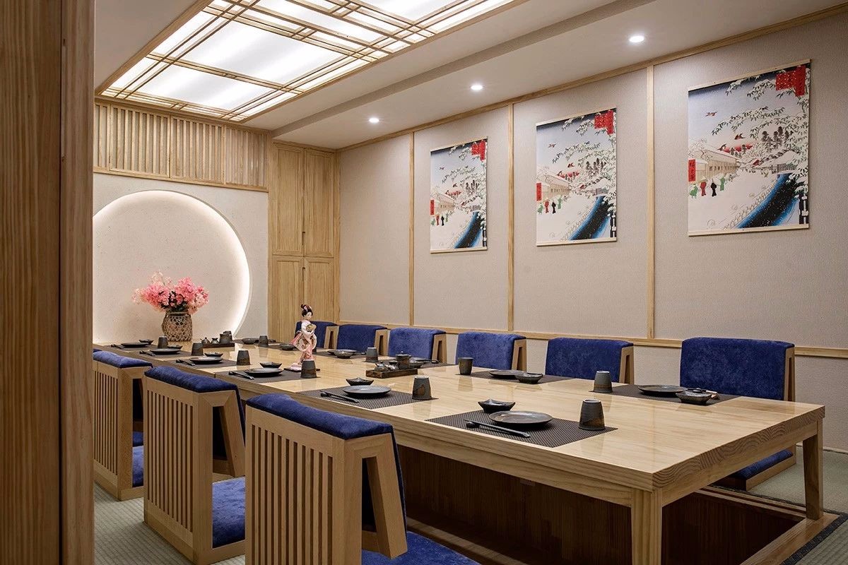 普陀區(qū)日料餐廳辦公室裝修設(shè)計-第5張圖片-上海古都建筑設(shè)計集團(tuán)