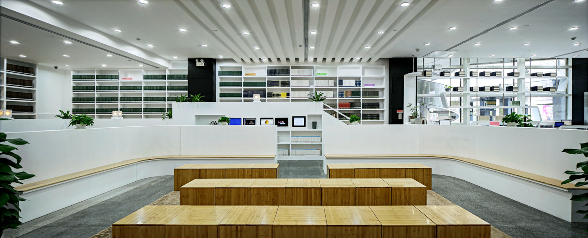 嘉定區(qū)簡約風格圖書館裝修設(shè)計-第3張圖片-上海古都建筑設(shè)計集團 嘉定區(qū)簡約風格圖書館裝修設(shè)計-第3張圖片-上海古都建筑設(shè)計集團