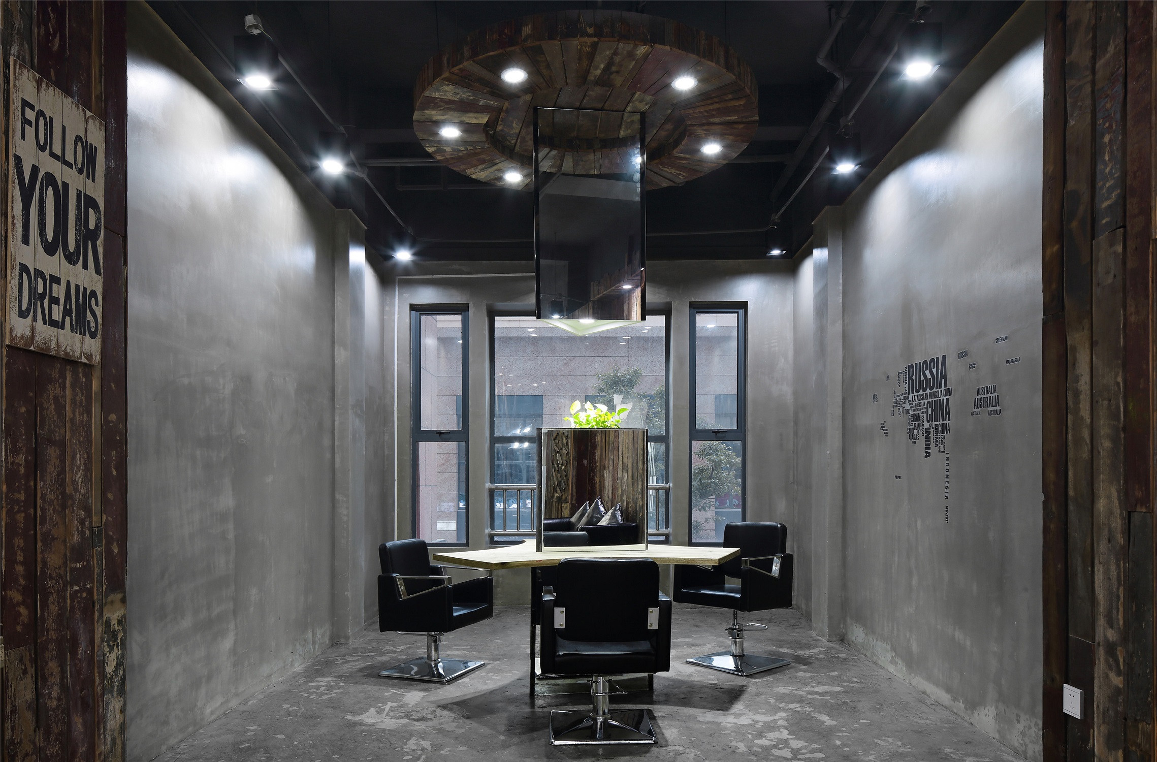 簡(jiǎn)約理發(fā)店裝修設(shè)計(jì)效果圖-第6張圖片-上海古都建筑設(shè)計(jì)集團(tuán) 簡(jiǎn)約理發(fā)店裝修設(shè)計(jì)效果圖-第6張圖片-上海古都建筑設(shè)計(jì)集團(tuán)