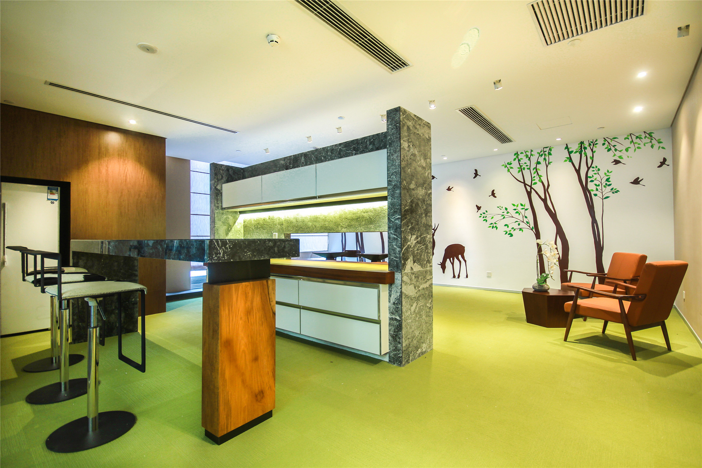 嘉定區(qū)現(xiàn)代簡約辦公室裝修設(shè)計-第3張圖片-上海古都建筑設(shè)計集團(tuán)