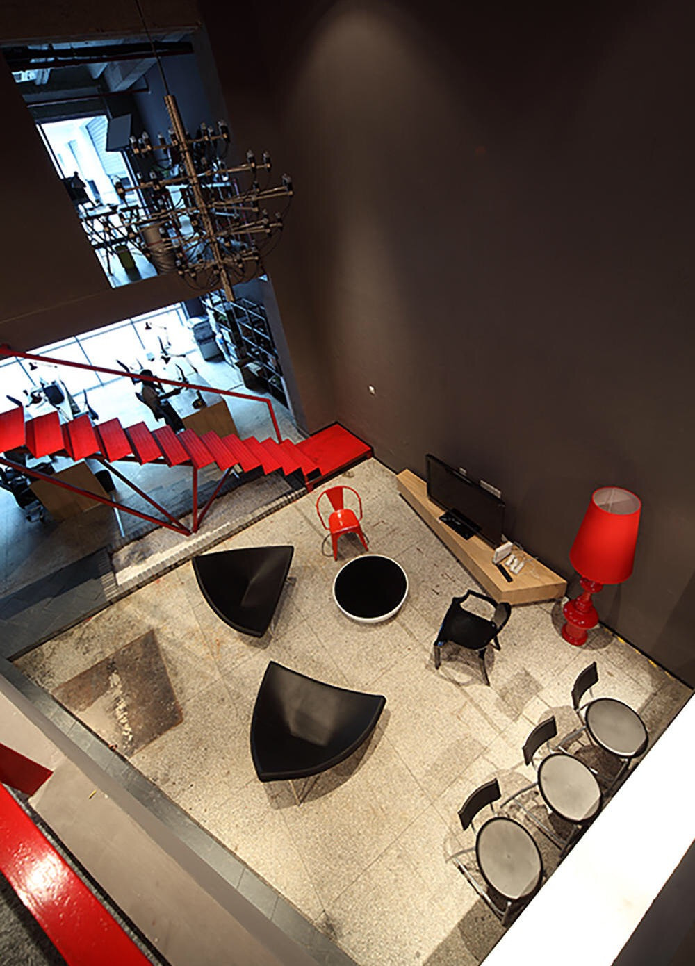 現(xiàn)代loft混搭風格辦公室裝修設計-第2張圖片-上海古都建筑設計集團