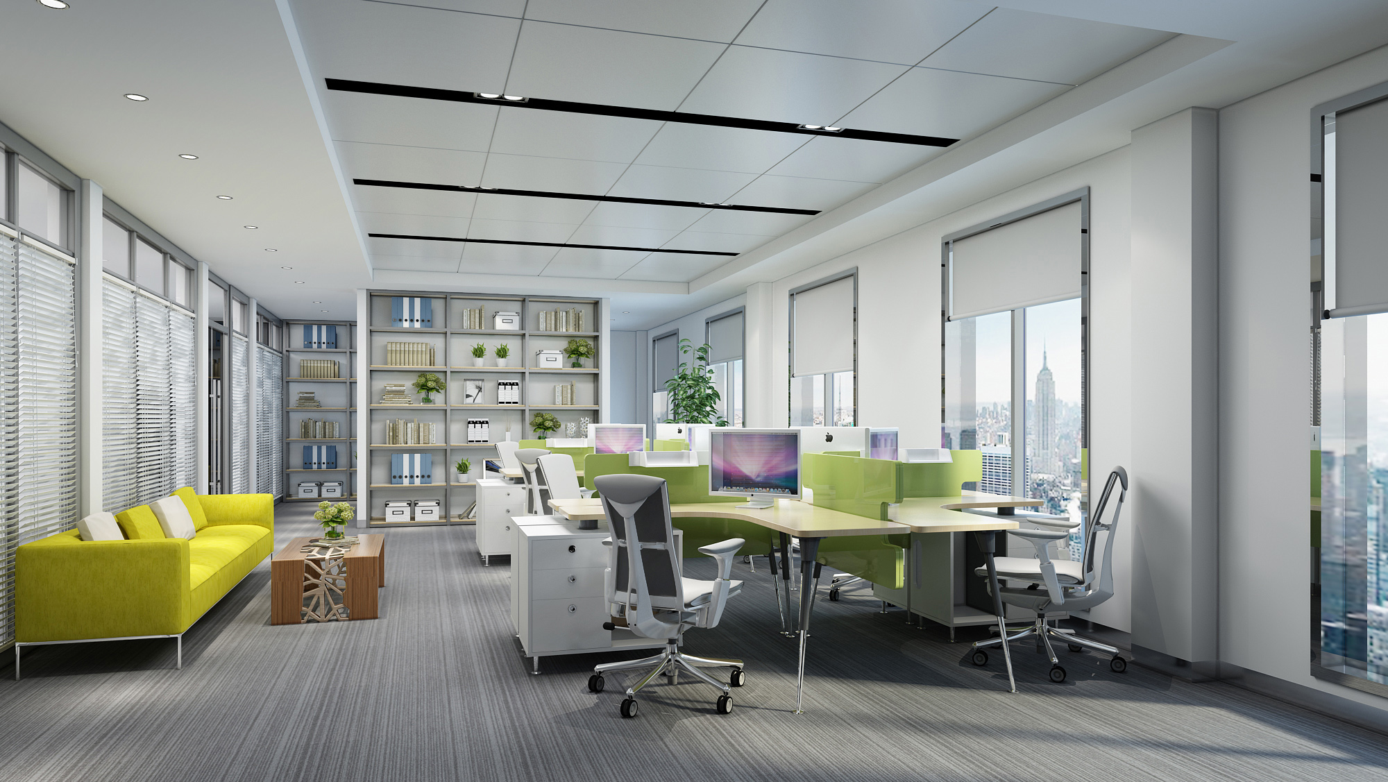 空曠明亮辦公室裝修設(shè)計-第1張圖片-上海古都建筑設(shè)計集團(tuán) 空曠明亮辦公室裝修設(shè)計-第1張圖片-上海古都建筑設(shè)計集團(tuán)