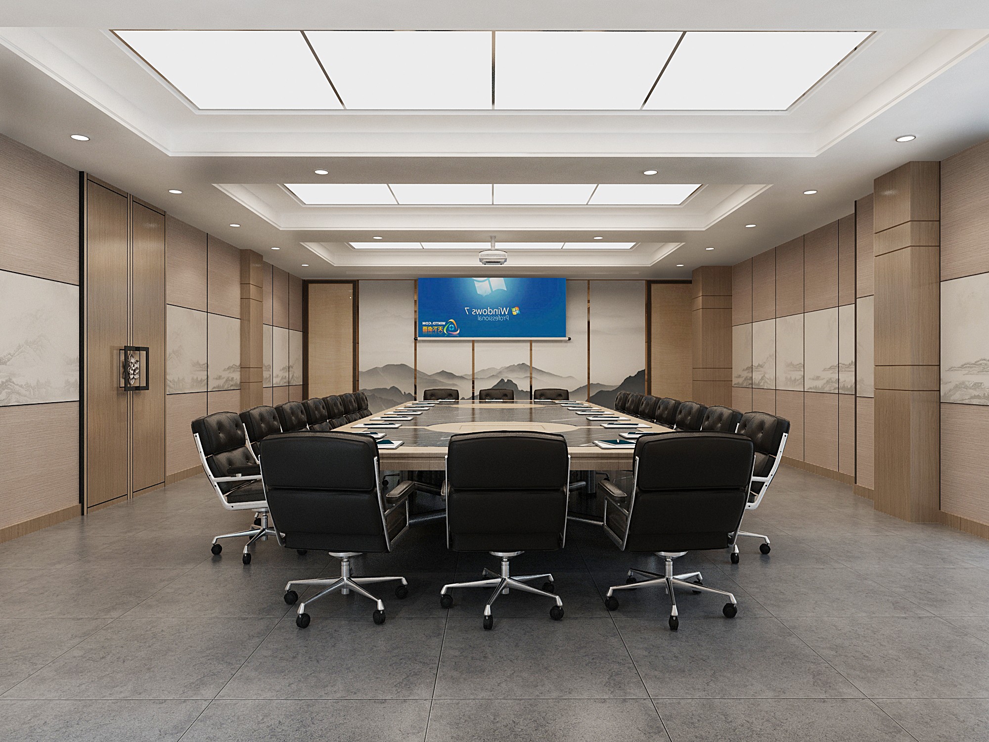 文藝明朗辦公室裝修設(shè)計-第3張圖片-上海古都建筑設(shè)計集團(tuán)