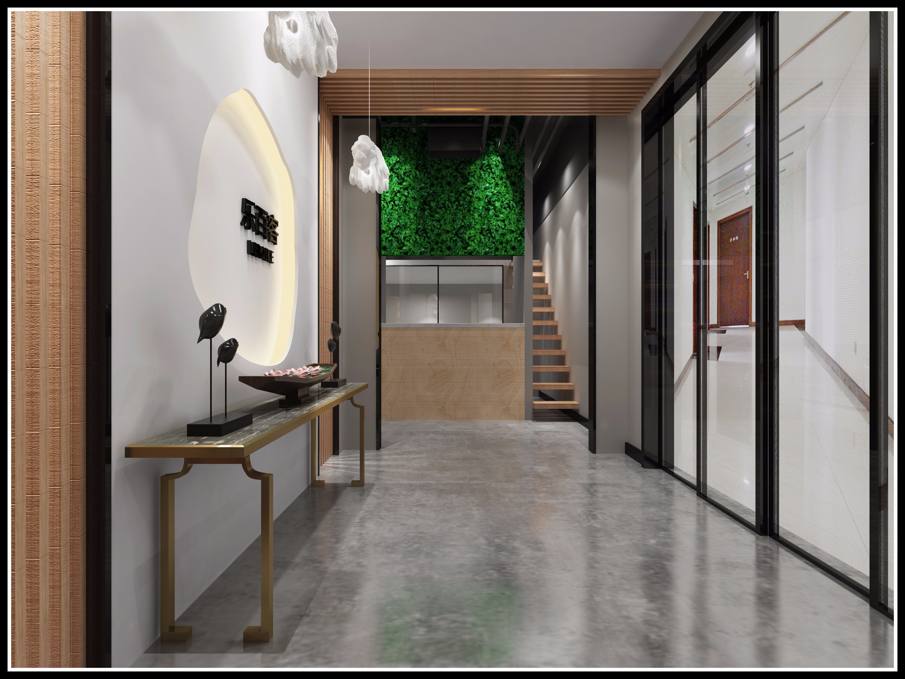 浦東新區(qū)奢華工業(yè)風辦公室裝修設(shè)計-第5張圖片-上海古都建筑設(shè)計集團