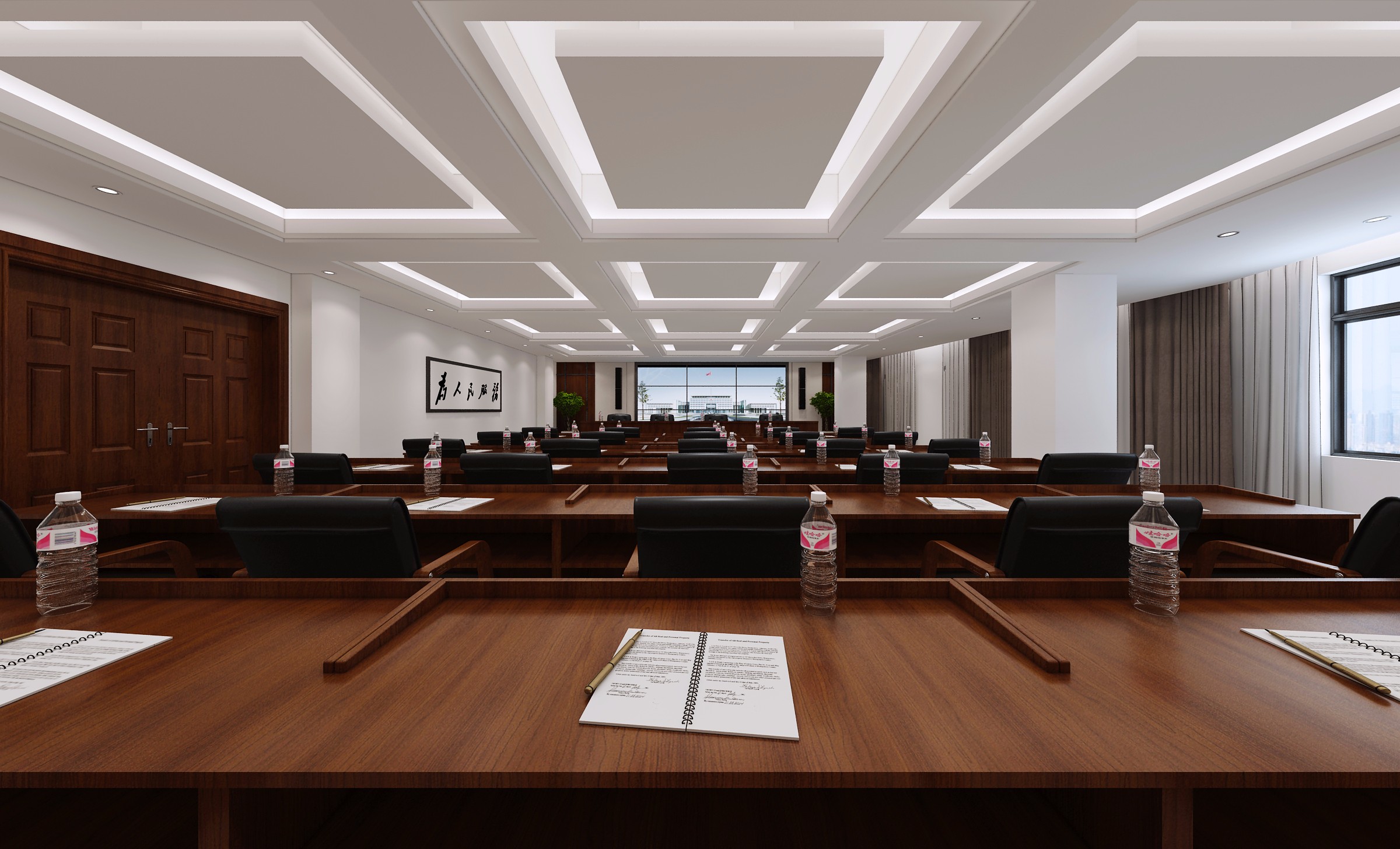 寬闊會議室裝修設(shè)計(jì)-第3張圖片-上海古都建筑設(shè)計(jì)集團(tuán) 寬闊會議室裝修設(shè)計(jì)-第3張圖片-上海古都建筑設(shè)計(jì)集團(tuán)