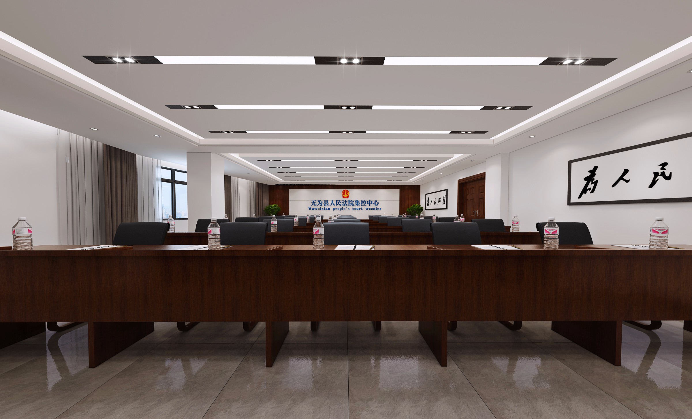 寬闊會議室裝修設(shè)計(jì)-第1張圖片-上海古都建筑設(shè)計(jì)集團(tuán) 寬闊會議室裝修設(shè)計(jì)-第1張圖片-上海古都建筑設(shè)計(jì)集團(tuán)