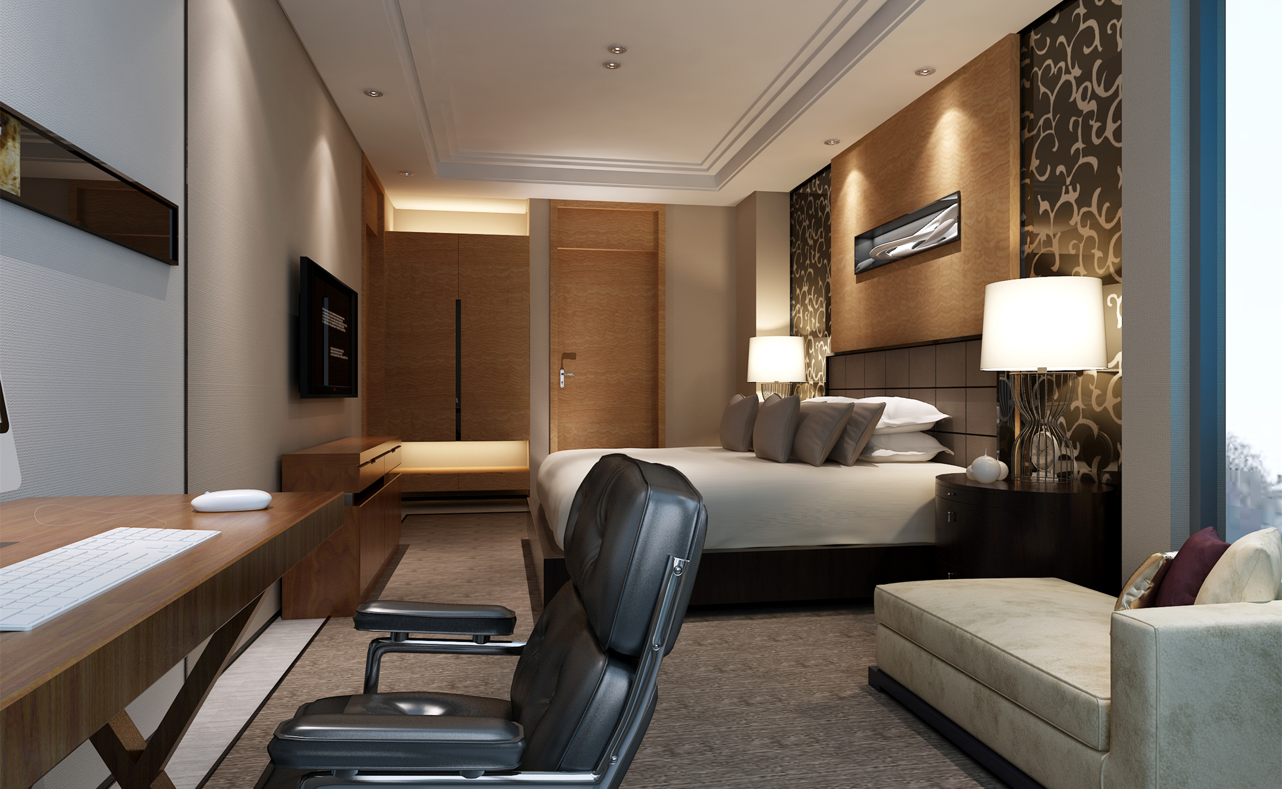 古典風格辦公室裝修設(shè)計-第12張圖片-上海古都建筑設(shè)計集團