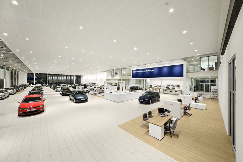 現(xiàn)代時(shí)尚風(fēng)格4S店裝修設(shè)計(jì)-第2張圖片-上海古都建筑設(shè)計(jì)集團(tuán)