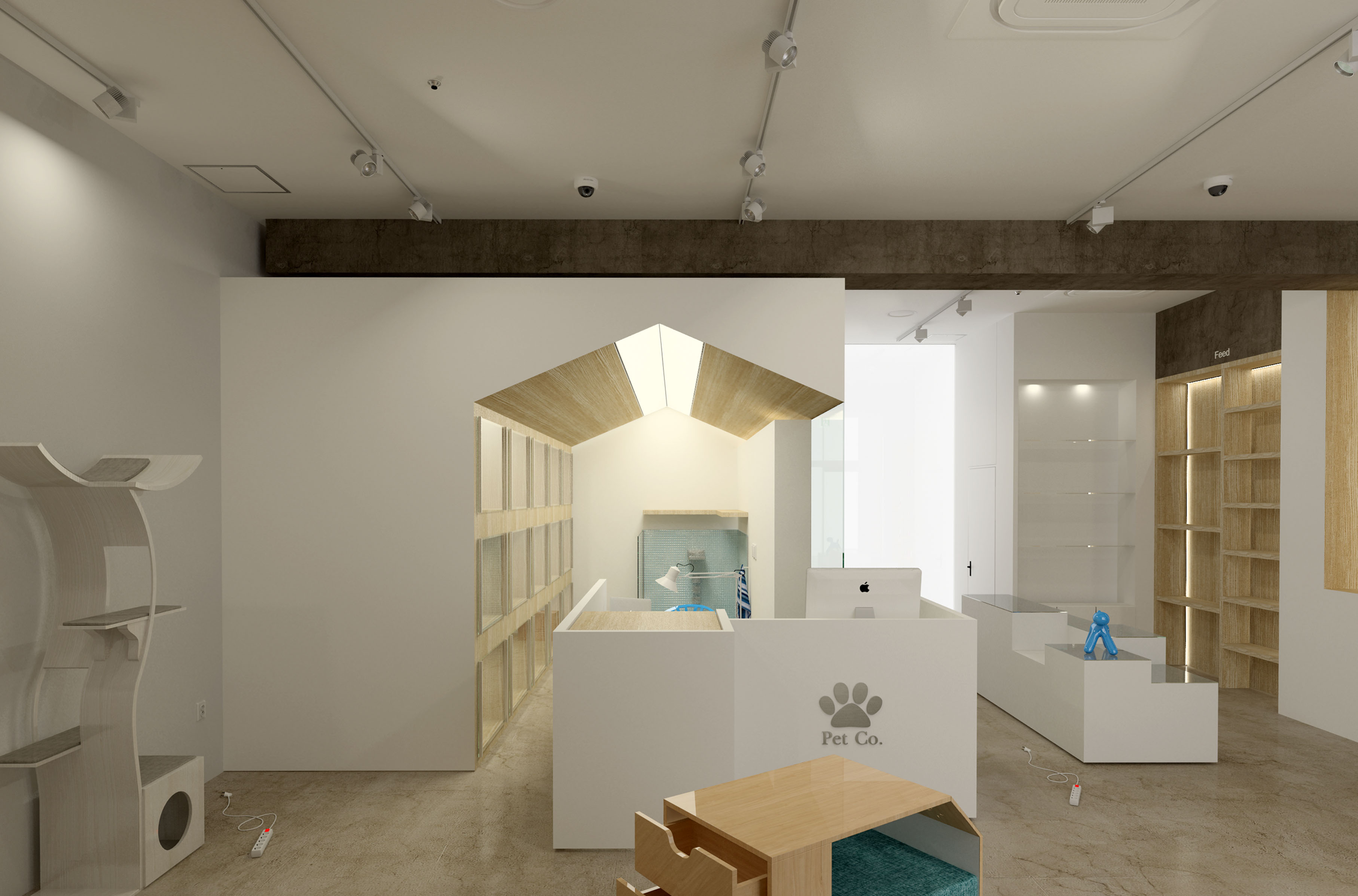 簡約風(fēng)格寵物一體店裝修設(shè)計-第2張圖片-上海古都建筑設(shè)計集團(tuán) 簡約風(fēng)格寵物一體店裝修設(shè)計-第2張圖片-上海古都建筑設(shè)計集團(tuán)