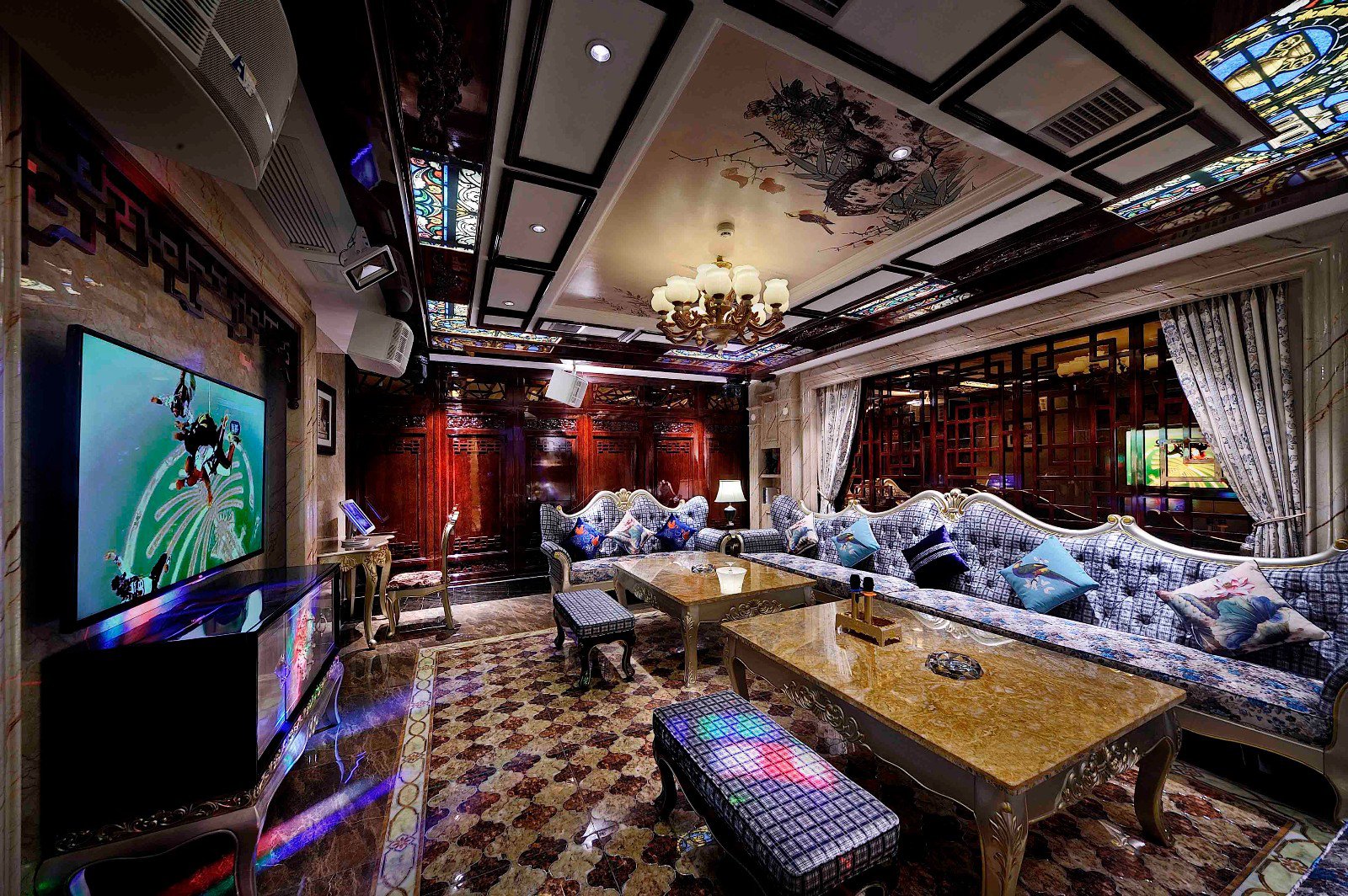 歐式復(fù)古歌廳裝修設(shè)計-第3張圖片-上海古都建筑設(shè)計集團