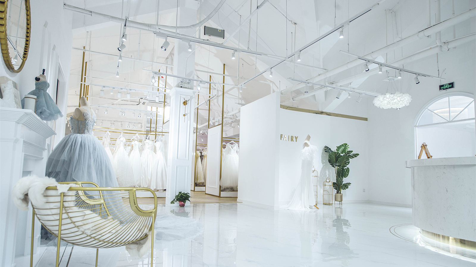 輕奢風(fēng)格婚紗店裝修設(shè)計(jì)-第6張圖片-上海古都建筑設(shè)計(jì)集團(tuán) 輕奢風(fēng)格婚紗店裝修設(shè)計(jì)-第6張圖片-上海古都建筑設(shè)計(jì)集團(tuán)