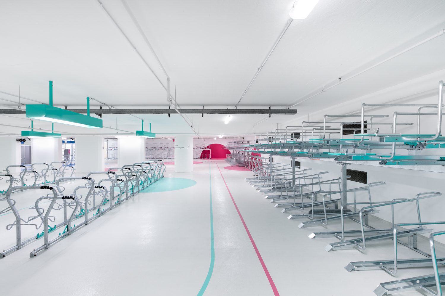 現(xiàn)代簡約自行車停車場裝修設(shè)計-第4張圖片-上海古都建筑設(shè)計集團