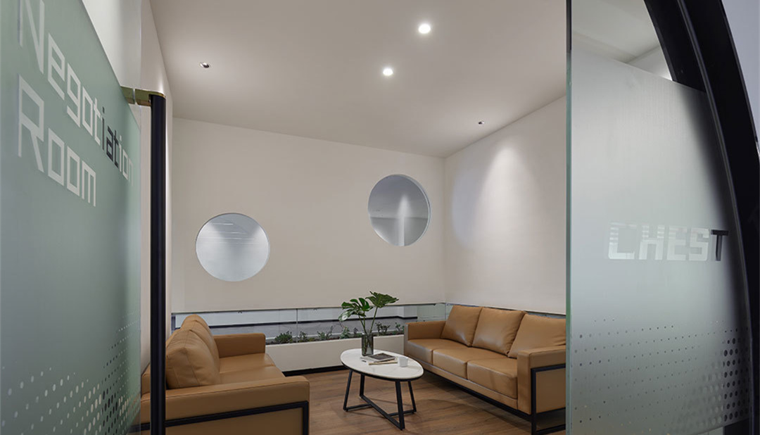 醫(yī)療器械售賣公司辦公室裝修設(shè)計-第1張圖片-上海古都建筑設(shè)計集團(tuán)