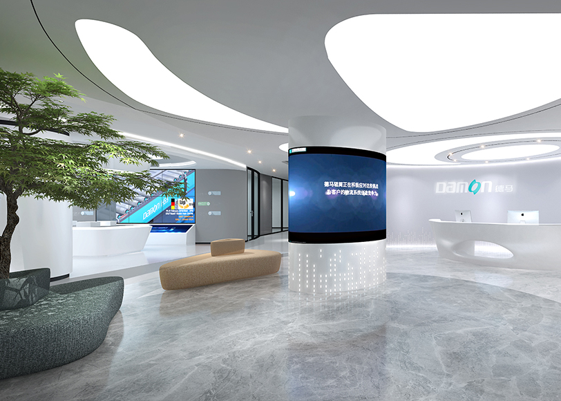 2200平科技公司辦公室設(shè)計裝潢效果-第1張圖片-上海古都建筑設(shè)計集團 2200平科技公司辦公室設(shè)計裝潢效果-第1張圖片-上海古都建筑設(shè)計集團