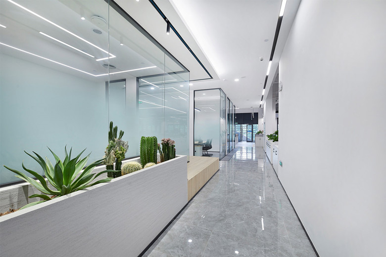 浦東張江4100平米辦公室設(shè)計裝潢實(shí)景-第7張圖片-上海古都建筑設(shè)計集團(tuán)